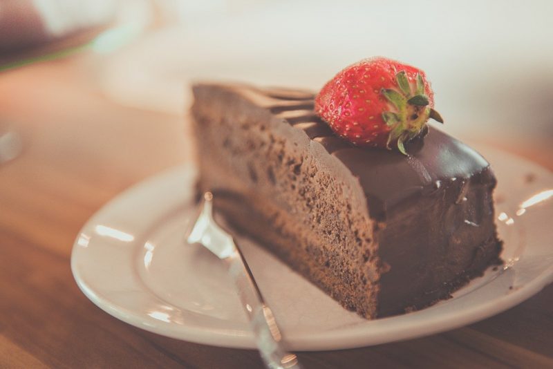 チョコケーキの写真