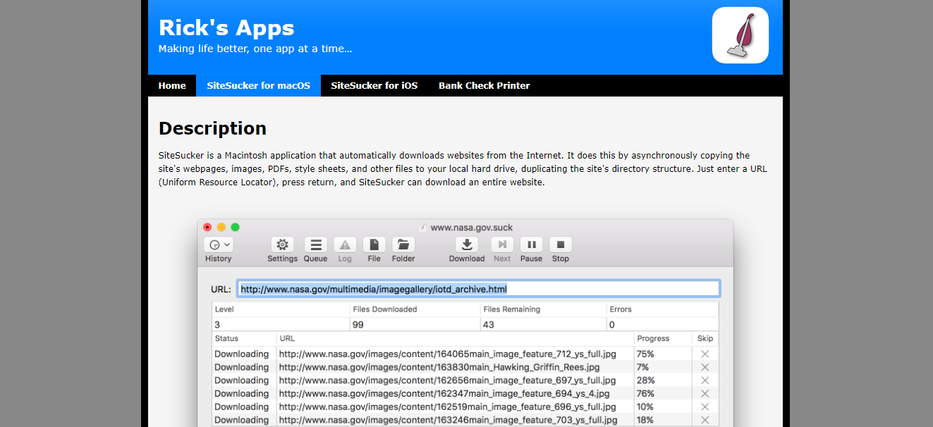 sitesucker windows