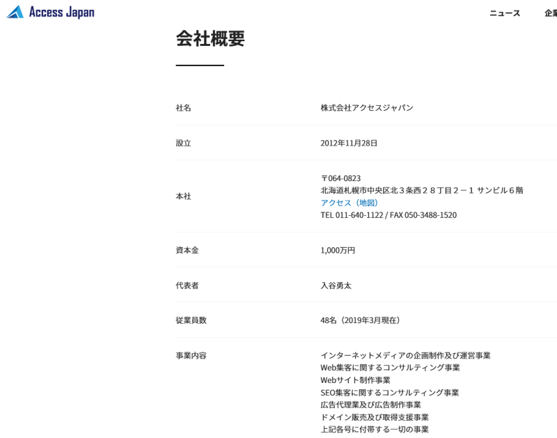 会社概要